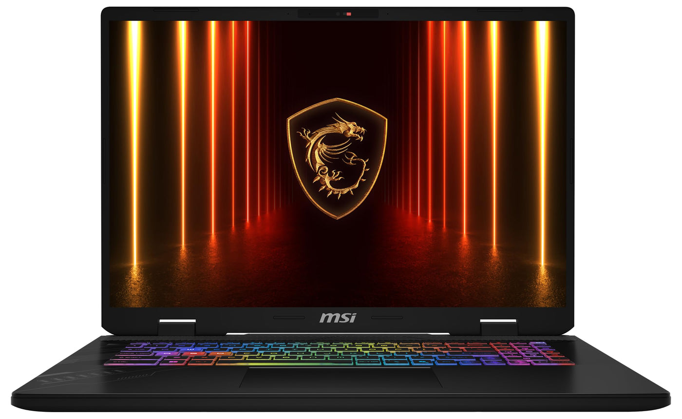 MSI Crosshair A17 HX, Gaming-Laptop, 17" QHD+ 240 Hz Display, AMD Ryzen™ 9 8940HX, NVIDIA GeForce RTX 5070, 32 GB RAM, 1 TB SSD, Windows 11 Home, QWERTZ Tastatur, Cosmos Grau, D8WGKG-010