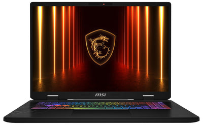 MSI Crosshair A17 HX, Gaming-Laptop, 17" QHD+ 240 Hz Display, AMD Ryzen™ 9 8940HX, NVIDIA GeForce RTX 5070, 32 GB RAM, 1 TB SSD, Windows 11 Home, QWERTZ Tastatur, Cosmos Grau, D8WGKG-010