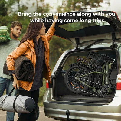 ENGWE L20 SE E-Bike Elektro Klapprad 20 Zoll Tiefeinsteiger 140 km Reichweite 36V 15,6Ah Akku mit Korb