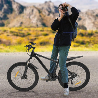 wanwanper 26 Zoll Mountainbike, 21 Gang-Schaltung Erwachsenenrad mit Scheibenbremsen Vorne und Hinten, Mountain Hardtail Fahrrad für Mädchen Jungen Herren und Damen, 172 x 100.5cm