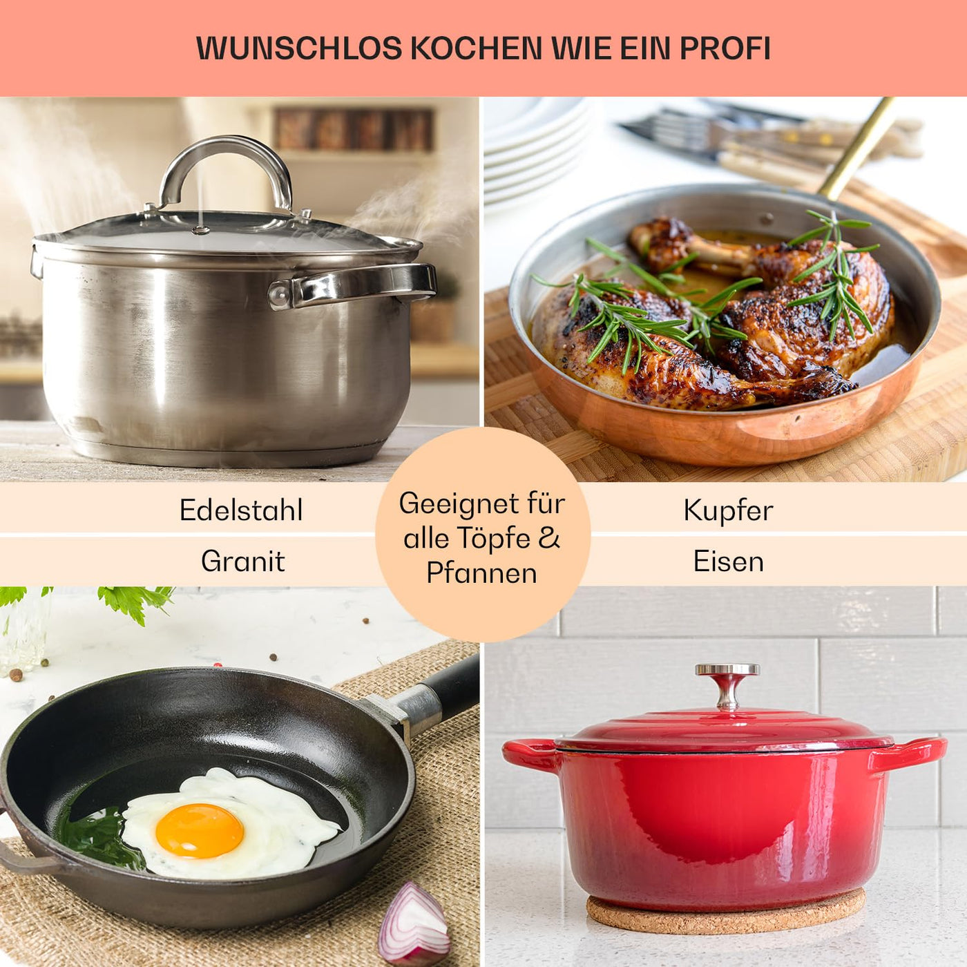 Klarstein Glaskeramik Kochfeld, Einbau-Kochfeld mit 2 Platten, 2400 W Elektro Kochfeld zum Kochen, Modernes Glaskeramikkochfeld, Glaskeramik Herdplatte mit 2 Kochfelder, Einbau Kochfeld Keramik