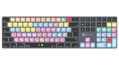 LOGICKEYBOARD Kabellose Hintergrundbeleuchtung "Titan" für das Komponieren in Avid Pro Tools auf Mac • p/n LKB-PT-TM-UK