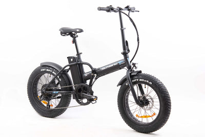 F.lli Schiano E-Boss, E Bike Klappbar 20 Zoll, 36V 10.4Ah Abnehmbarer Akku, Motor 250W 40Nm, Klapprad Ebike für Herren/Damen, Schwarz