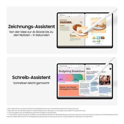 Samsung Galaxy Tab S11 Ultra, AI Tablet, Wi-Fi, Leichtes Design, Vielseitige KI-Tools, DeX, 1 TB Speicher, 16 GB RAM, Lange Akkulaufzeit, Gray, 3 Jahre Herstellergarantie [Exklusiv auf Amazon]