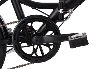 KS Cycling Faltrad 20'' Foldtech schwarz 6 Gänge