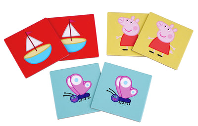 Barbo Toys - Peppa Wutz - Mein Erstes Memory - Für Kinder ab 3 Jahren – Memory Spiel - 32 Karten illustriert mit Peppa Pig Motiven – Lernspiele ab 3 Jahre - Offizielles Peppa Wutz Spielzeug