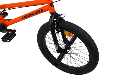 FabricBike Hawks - 20' BMX-Rad, leichtes Freestyle-Rad für 6- bis 13-Jährige, 360-Grad-Rotor, 3 Farben erhältlich. (Matte Orange)