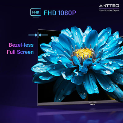 Antteq ViTA Series Smart TV 25 Zoll (Fernseher 64 cm),FHD,Triple Tuner(DVB-T2/S2/C),App Store,Netflix,Prime Video,DAZN,UVM,WiFi,Hotelmodus,V25-AF3Q1 2024