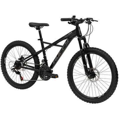 Huffy Korros Mountain Bike 24" - Schwarz 21-Gang Shimano