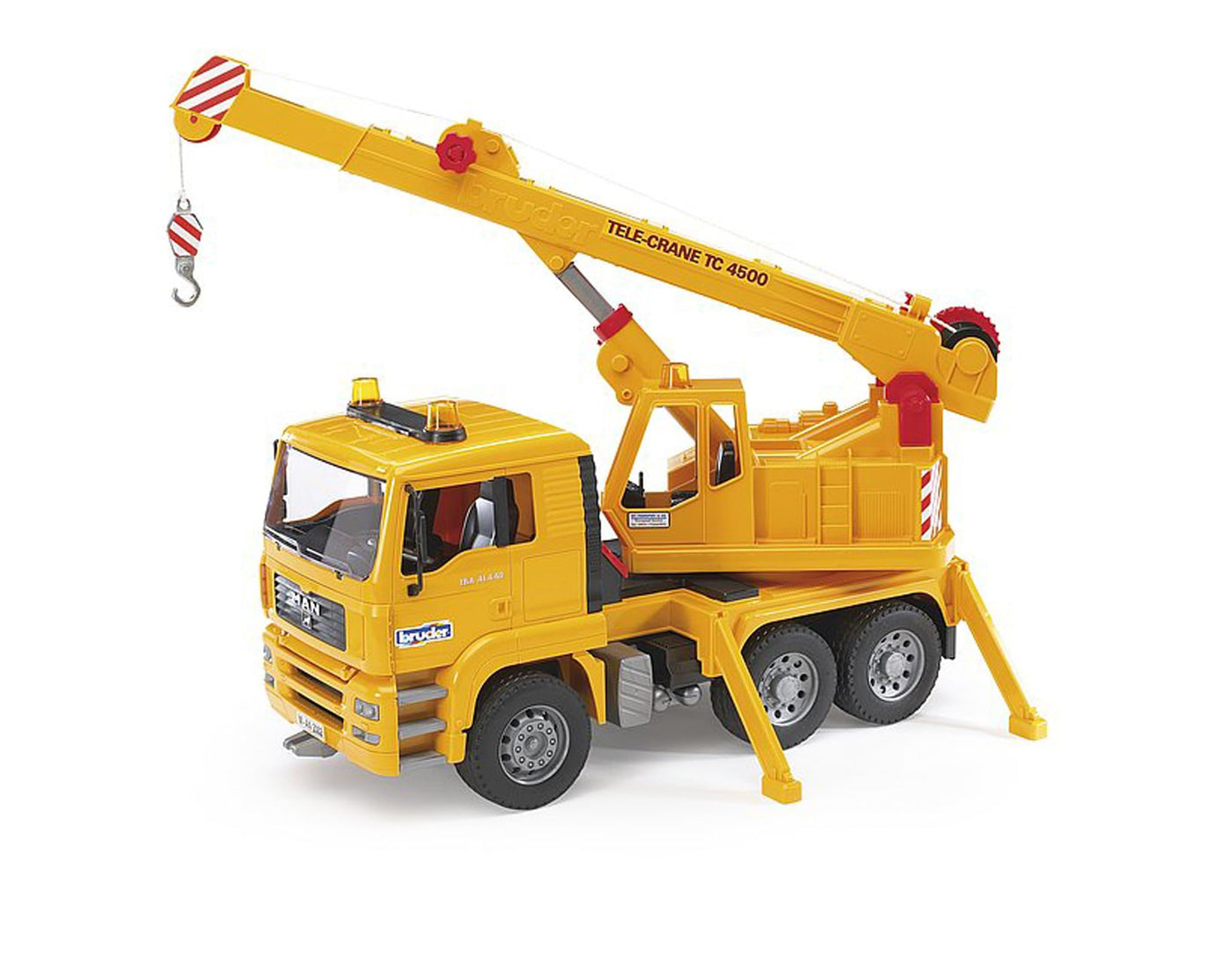 bruder 02754 - Man TGA Kran LKW - 1:16 Lastwagen, Laster, Kranwagen, Baufahrzeug, Baustelle