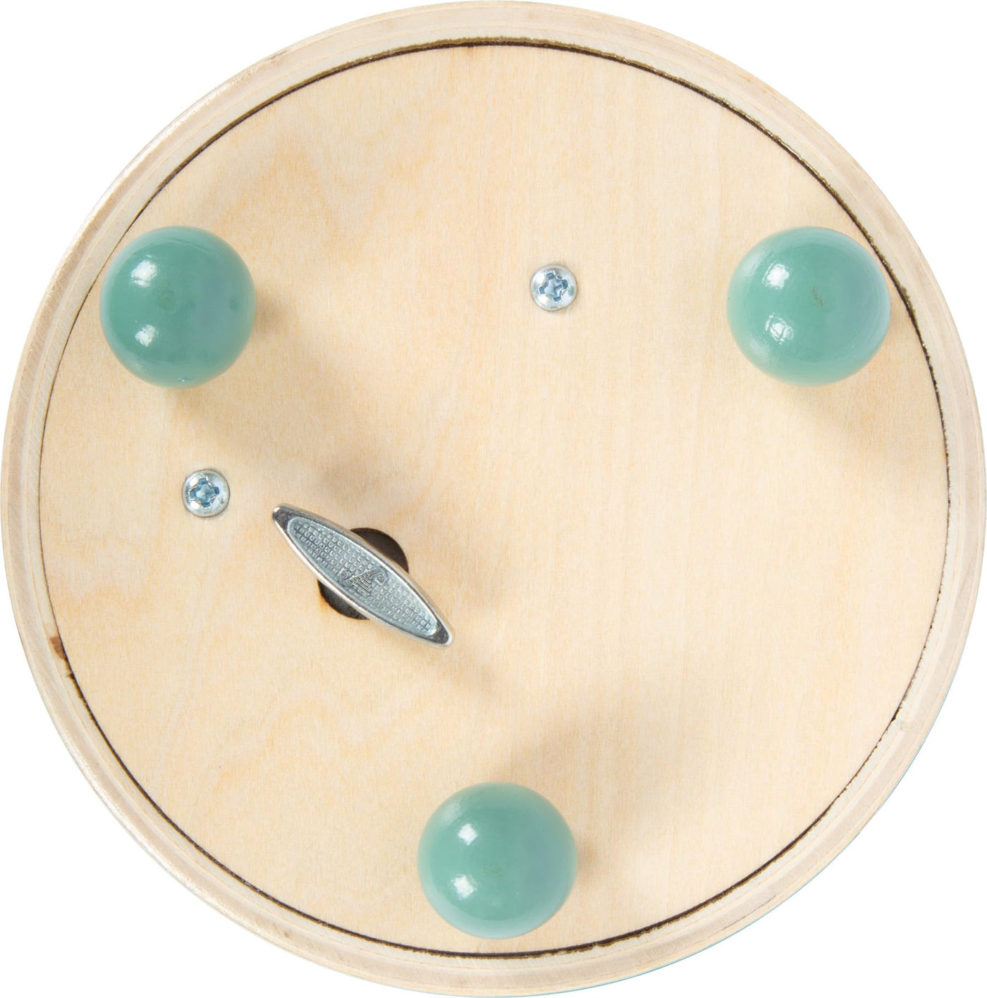 small Foot Spieluhr „Safari“ aus FSC® 100%-zertifiziertem Holz, kindgerecht gestaltet mit Tiger und Elefant, für Kinder ab 2 Jahren, 12738