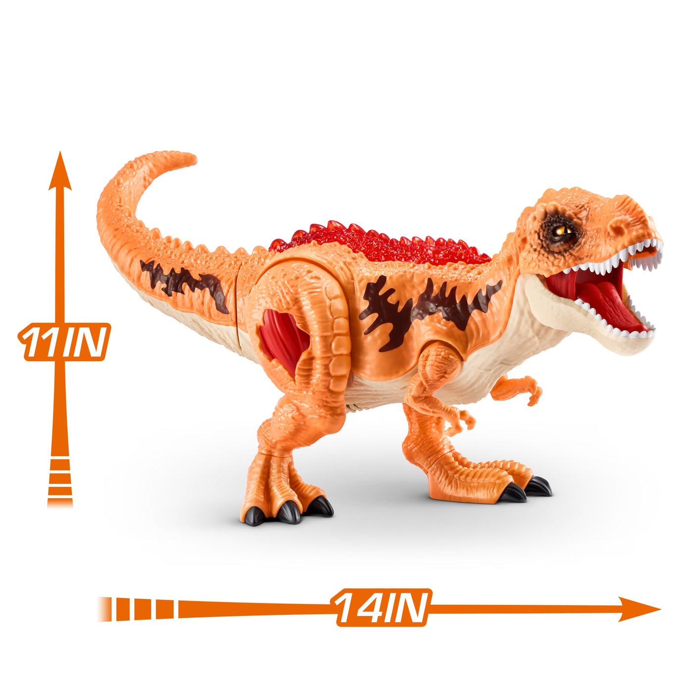 ROBO ALIVE Dino Escape Serie 1 von ZURU, batteriebetriebenes Roboterspielzeug mit Leuchteffekt, T-rex