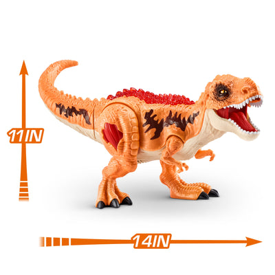 ROBO ALIVE Dino Escape Serie 1 von ZURU, batteriebetriebenes Roboterspielzeug mit Leuchteffekt, T-rex