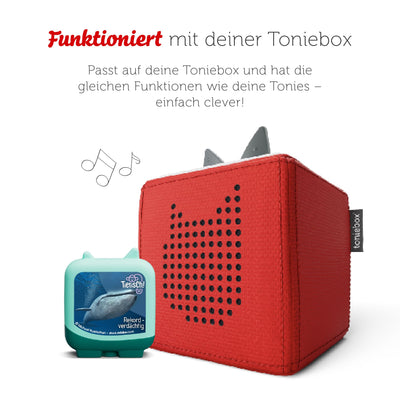 tonies Clever 4er Set Tierisch! Rekordverdächtig für Deine Toniebox, Wissens-Hörspiel für Kinder ab 5 Jahren, Spielzeit ca. 130 Minuten