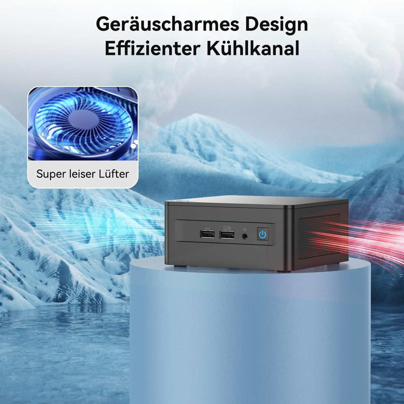 Intel/Asus NUC 13 Pro Mini PC Core i5-1340P |12 Kerne 16 Threads NUC13ANHi5 Mini Desktop Computer| 16GB RAM 1TB SSD| Windows 11 Pro Desktop Computer| 4K/8K UHD| HDMI| 2 x Thunderbolt 4| WiFi 6E| BT5,