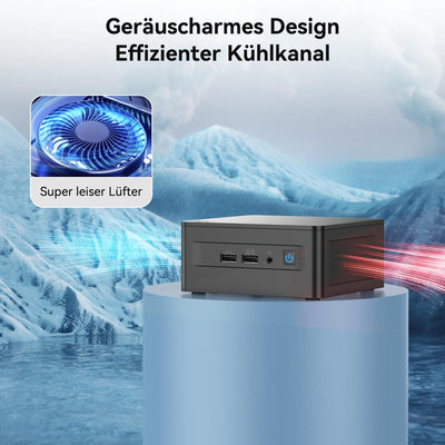 Intel/Asus NUC 13 Pro Mini PC Core i5-1340P |12 Kerne 16 Threads NUC13ANHi5 Mini Desktop Computer| 16GB RAM 1TB SSD| Windows 11 Pro Desktop Computer| 4K/8K UHD| HDMI| 2 x Thunderbolt 4| WiFi 6E| BT5,