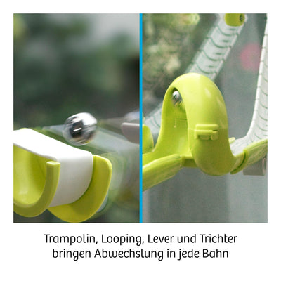 KOSMOS 621209 Gecko Run - Big Pack, Big Box, Vorteilspack, Erweiterbare Kugelbahn für Kinder, Vertikale Kugelbahn, Murmelbahn, Lernspielzeug und Konstruktionsspielzeug ab 8 Jahren