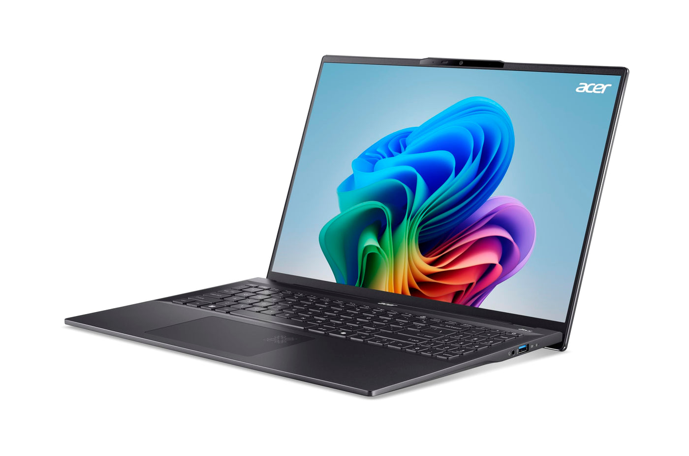 Acer Swift 16 AI OLED (SF16-51T-98SE) KI Laptop, Copilot+ PC, 16" WQ2.8K OLED 120Hz Touch-Display, Intel Core Ultra 9 288V, 32GB RAM, 2TB SSD, Intel Arc Grafik 140V, Windows 11, QWERTZ Layout