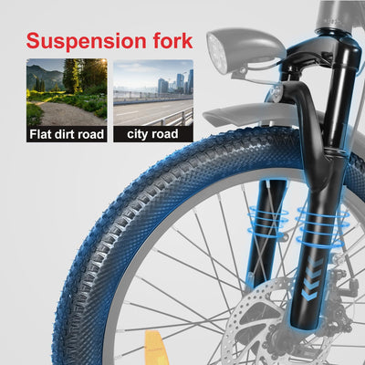 SAMEBIKE Klappbares Elektrofahrrad für Erwachsene mit 36V 13AH abnehmbarem Akku,250W Motor, 25 km/h, 70 KM Reichweite & 20" All Terrain Reifen, Profi 7-Gang Pendler E-Bike