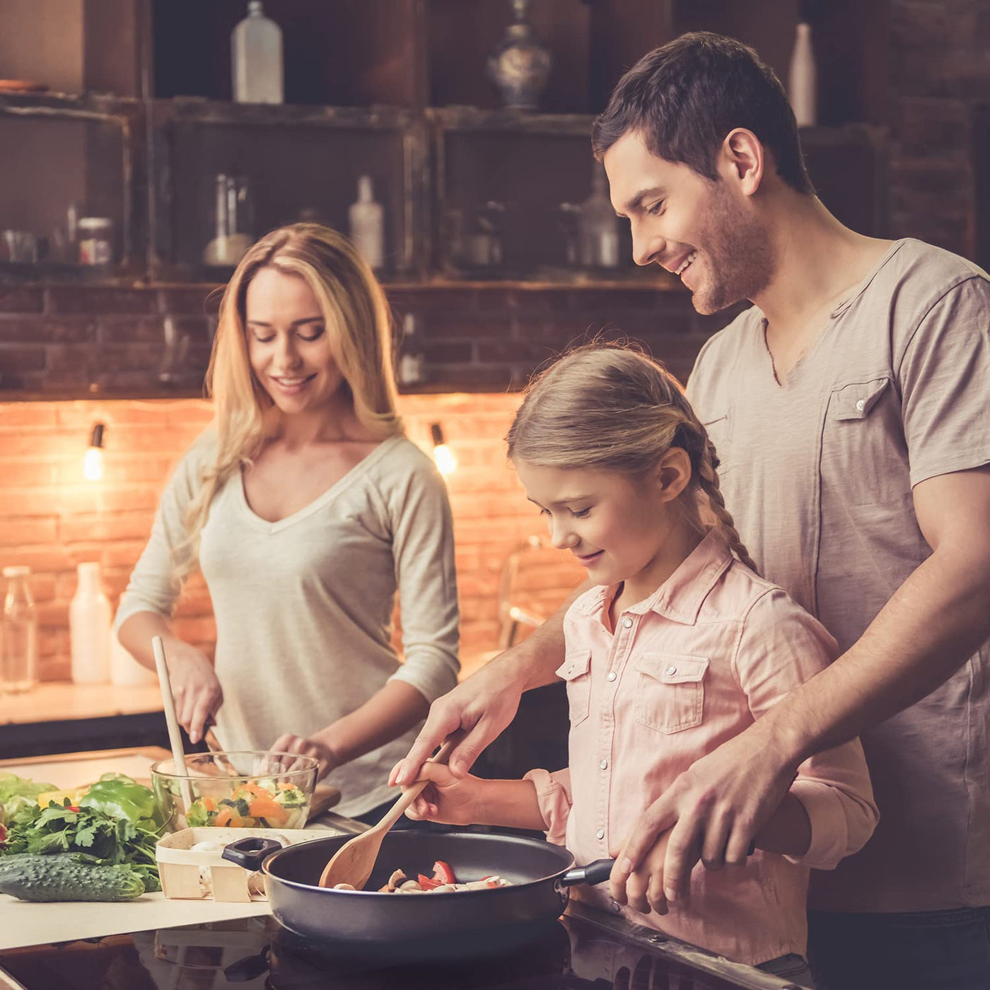 Klarstein Induktionskochfeld, Glaskeramik Kochfeld, mit 4 Platten, Einbau- mit Touch-Display, Digitalanzeige und Timer-Funktion, Schnelles Aufheizen, 7000 Watt
