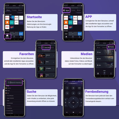 RCA VRS40FQ1 Smart TV 40 Zoll (100 cm) FHD Fernseher mit WLAN, Triple Tuner (DVB-T/T2, DVB-C, DVB-S/S2), App Store, Prime Video, Netflix, YouTube, DAZN, Disney+ [RVSmart 2024]