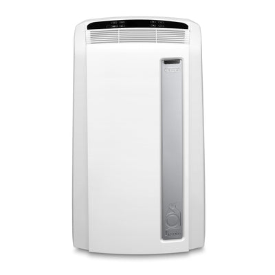 De'Longhi PAC AN112 Silent Mobiles Klimagerät (Klimaanlage, Luft-Luft System, Max. Kühlleistung 2,9 kW/11000BTU/h, Separate Entfeuchtungsfunktion, Geeigent für Räume bis zu 110 m³) [EEK A+],Weiß