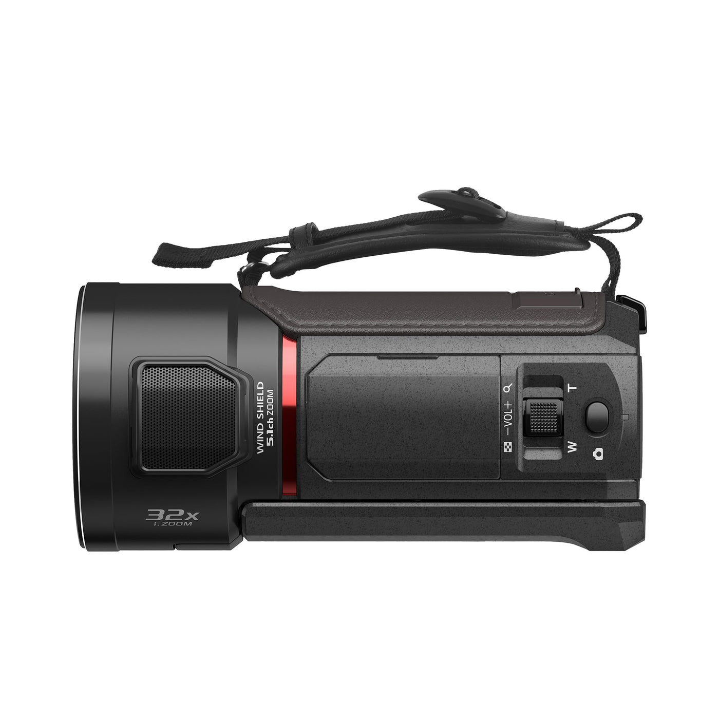 Panasonic HC-VX3E-K 4K-Camcorder, 4K-Video (25p), 25-mm-F1.8-Weitwinkelobjektiv, 24-facher optischer Zoom, Hybrid OIS+, HDR, Zoom-Mikrofon, Touchscreen, kreative Funktionen, Schwarz