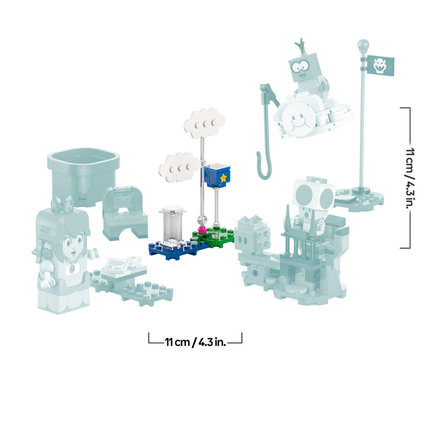 LEGO Super Mario Abenteuer mit der interaktiven Peach, Spielset für Kinder mit gelbem Toad, Nintendo Geschenk für Jungen, Mädchen und alle Gamer ab 6 Jahren 71441