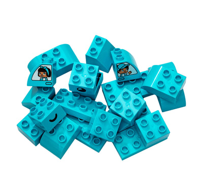 Lego® DUPLO® Steine bunt gemischt - 100 Stück - Basic Steine