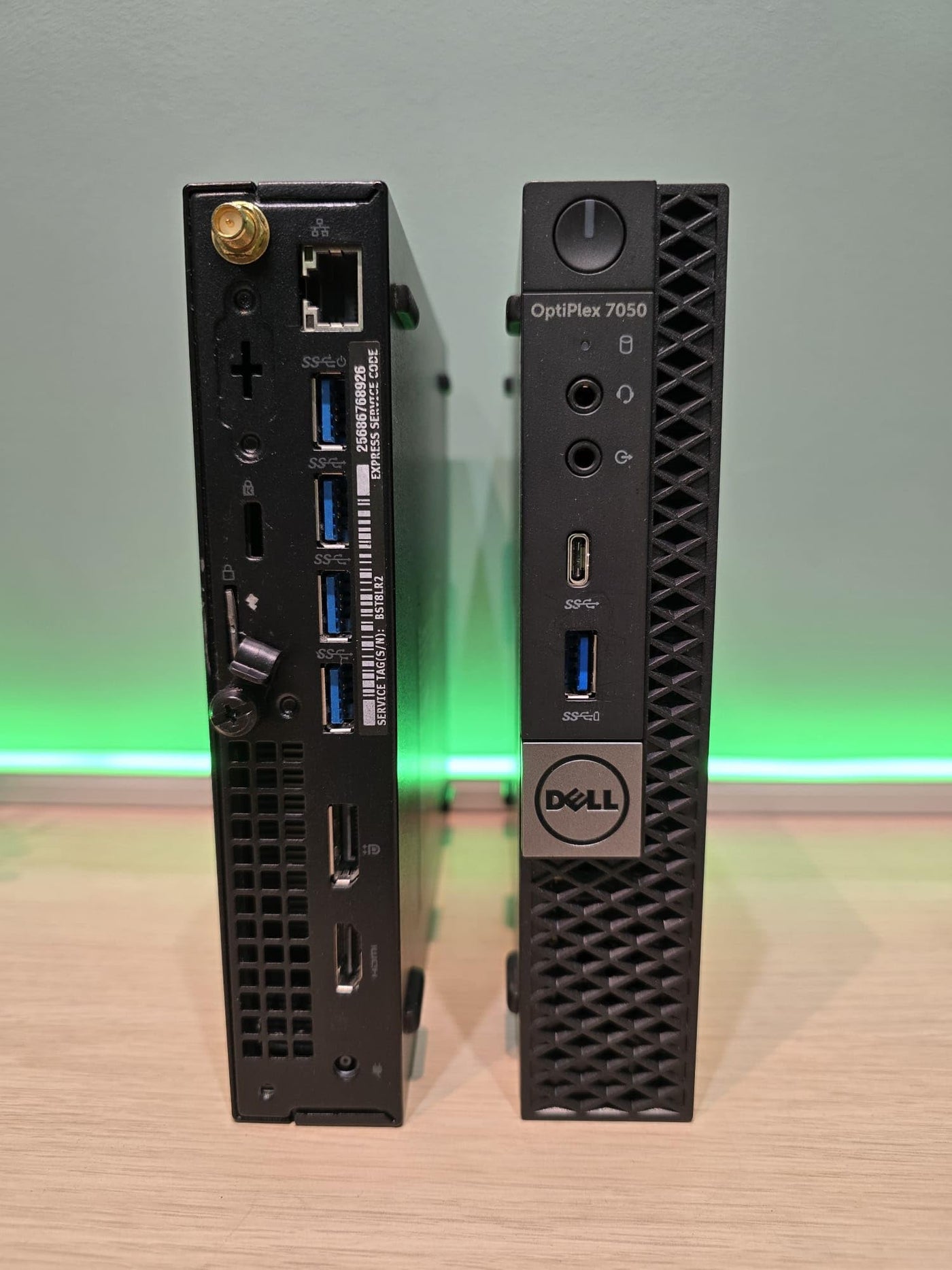 Mini PC Optiplex 7050 Desktop-Computer (Generalüberholt) Windows 11 Pro + Office | Core i5 6500t | RAM 16 GB | SSD M.2 256 NVME + HDD 500 GB | WiFi BTH Mini-Computer (nur PC)