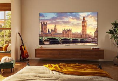 TCL 65T7B 65-Zoll QLED Pro Fernseher, 4K Ultra HD, HDR Pro, Smart TV Unterstützt von Google TV (Dolby & Atmos, Motion Clarity, Freihändige Sprachsteuerung, Kompatibel mit Google Assistant & Alexa)