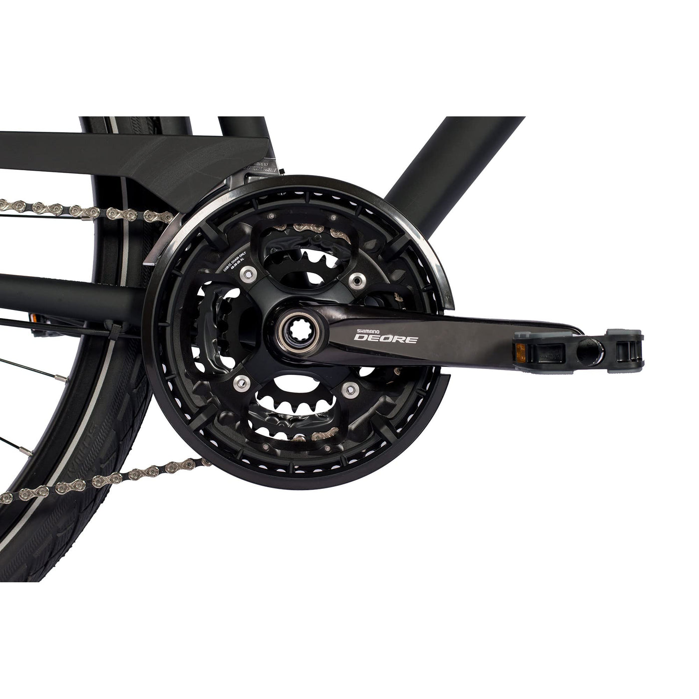 Airtracks Herren 28 Zoll Trekking Fahrrad TR.2870 Trekkingrad Shimano Deore 30 x Gang RD-T6000 SGS Schwarz Mat - Rahmenhöhen 50cm und 55cm - 55cm (Körpergröße 175-185cm)