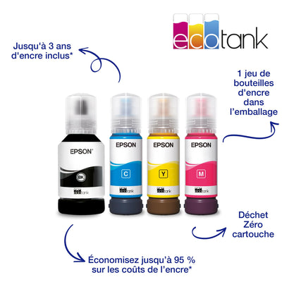 Epson EcoTank ET-15000 DIN-A3+-Multifunktions Wi–Fi-Tintentankdrucker, mit einem im Lieferumfang enthaltenen Vorrat an Tinten für bis zu 3 Jahre