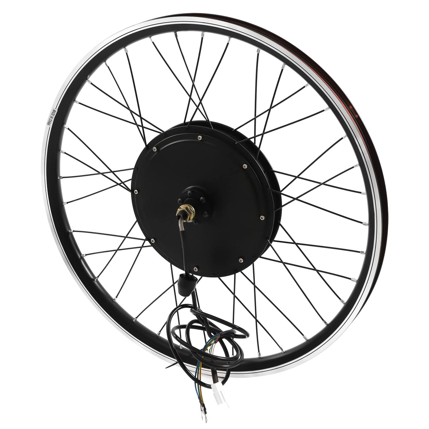 GramStudio 26 Zoll Ebike Umbausatz, 48V 1000W E-Bike Vorderrad Umbausatz Kit, Electric Bicycle Nachrüstsatz, 440RPM, 55km/h, 45N. M, Brushless Motor (Reifen Nicht Enthalten)