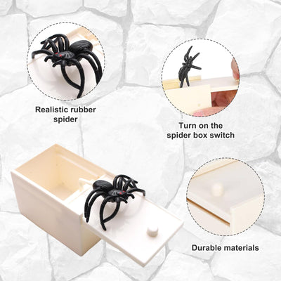 2 Pcs Spinne In Der Box Spider Box Prank Box Spider Prank Box Spinne Spider Prank Toy Spinnen Box Spinne In Der Box Spider Box Prank Box Spider Prank Box Spinne Spider Prank Toy Spinnen Box Spider Box