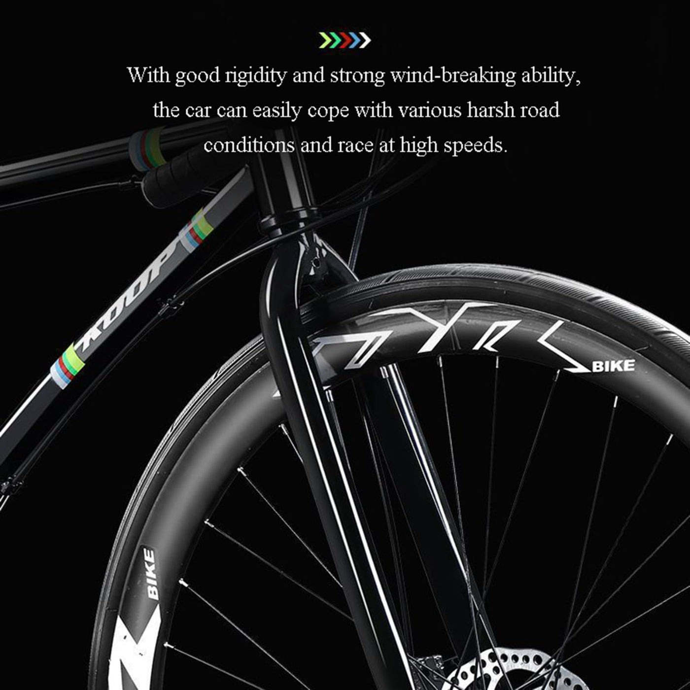 Rennrad Mountainbike 7 Gang 24 Gang Leichtes Studentenpendel Jugendlenkerrennen C,24-Speed