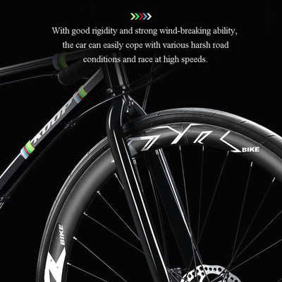 Rennrad Mountainbike 7 Gang 24 Gang Leichtes Studentenpendel Jugendlenkerrennen C,24-Speed