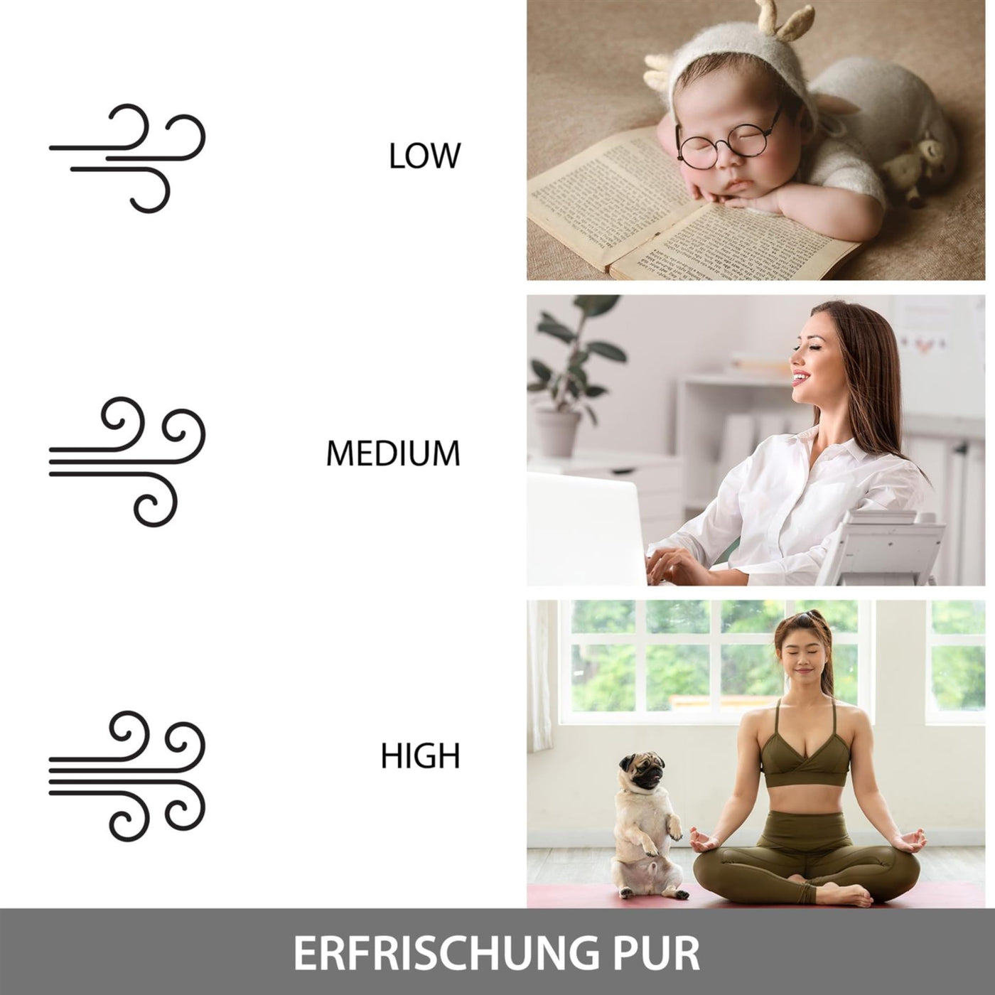 Syntrox Luftkühler mit Fernbedienung Breeze | Wasserkühler | Verdunstungskühler, Timer, Raumklimagerät, mobile Klimaanlage, Ventilator mit Befeuchtung