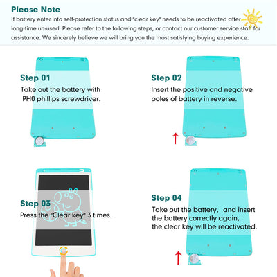 Richgv LCD-Schreibtafel, LCD-Zeichenbrett für Kinder und Erwachsene 8,5-Zoll-tragbare Digitale Schreibtafel, Handschrift-Doodle Abnehmbare Schreibtafel mit Stift