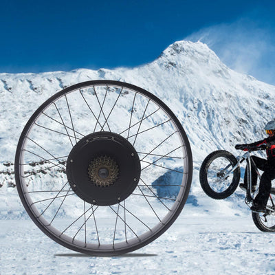 HINOPY 26 Zoll 48V 1500W Fat-Bike Fatbike Umbausatz E-Bike Elektrofahrrad Hinterradnabe Motor