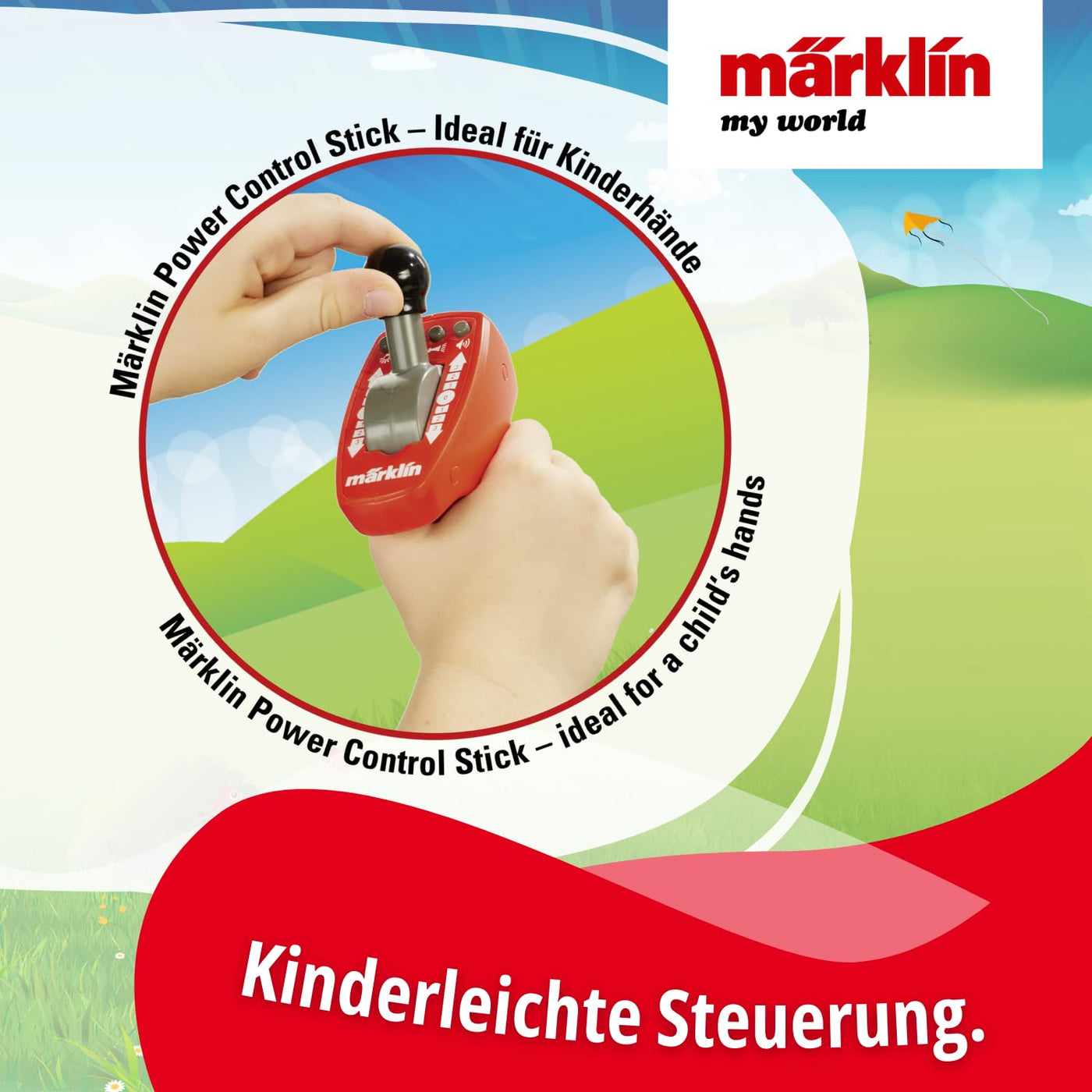 Märklin My World Startpackung - Ice Hochgeschwindigkeitszug 63 cm mit Fernsteuerung ab 3 Jahren