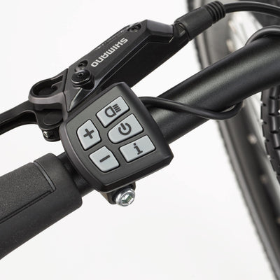 Fischer E-Bike Trekking, VIATOR ETH 1861 Elektrofahrrad für Herren, RH 50 cm, Mittelmotor 80 Nm, 48 V Akku, schwarz matt, 28 Zoll