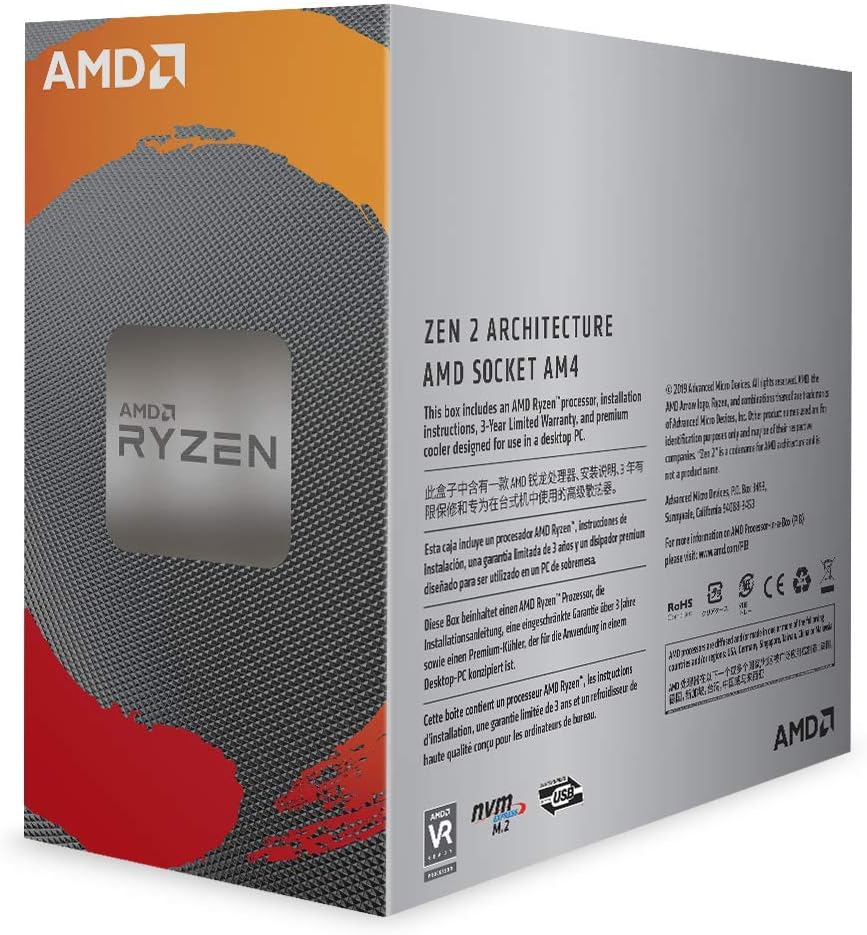 AMD Ryzen 5 3600 4, 2GHz AM4 35MB Cache Wraith Stealth