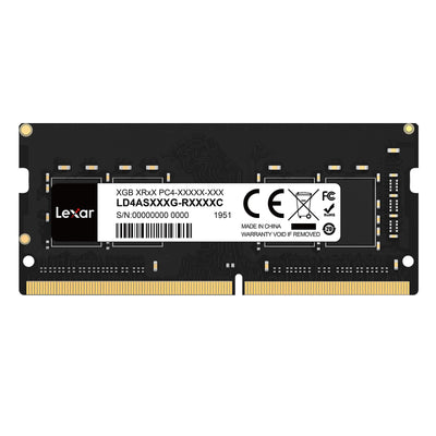 Lexar SODIMM DDR4 8GB, 3200 MHz Laptop RAM, 260-Pin SODIMM Laptop-Speicher, Hochleistungs-SO-DIMM, PC-Laptop-Computerspeicher, Hochleistungs Arbeitsspeicher (LD4AS008G-B3200ASST)