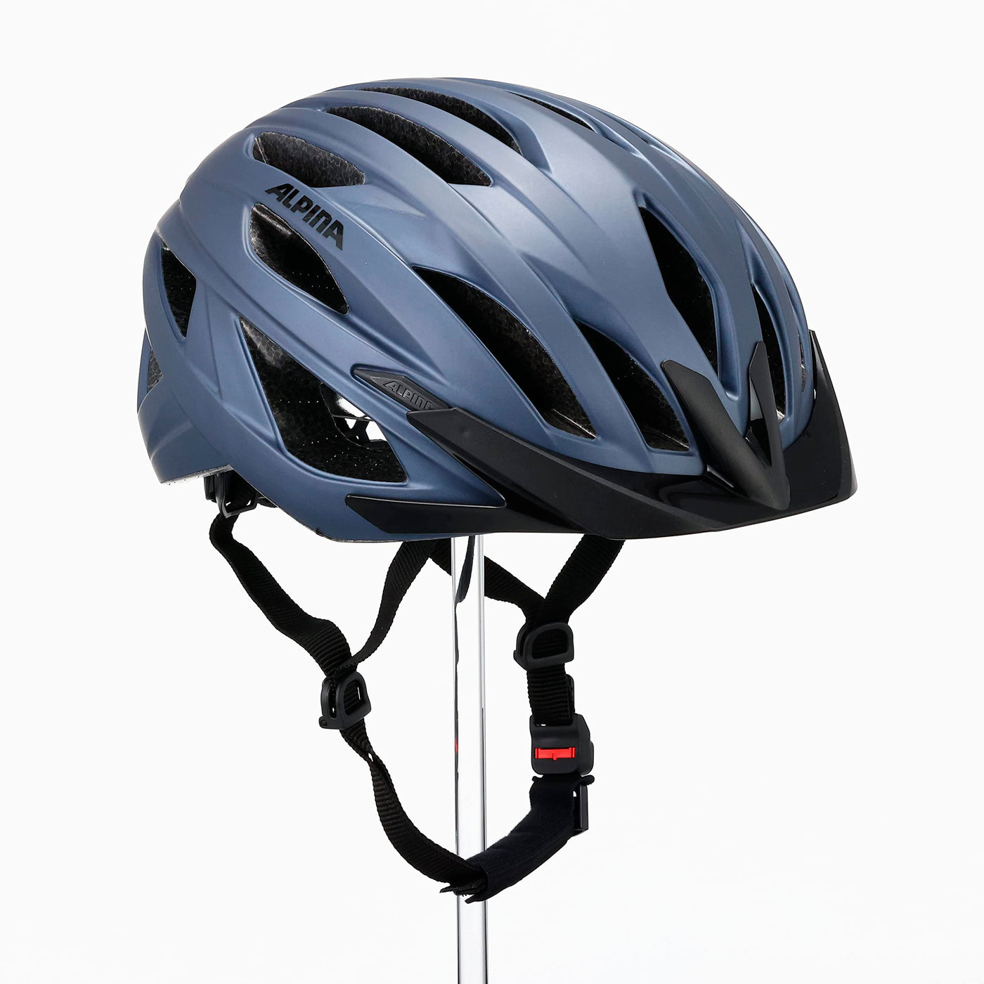 ALPINA PARANA - Leichter, Individuell Anpassbarer Touren Fahrradhelm Mit Fliegennetz Für Erwachsene, indigo matt, 55-59 cm