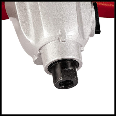 Einhell Farb-Mörtelrührer TC-MX 1400-2 E (1400 W, 0-780 1/min Drehzahl, M14 Rühreraufnahme, Drehzahlelektronik, Aluminium-Getriebegehäuse, inkl. Rührer), Rot