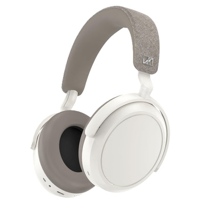 Sennheiser MOMENTUM 4 Wireless Kopfhörer mit Bluetooth - mit adaptiver Geräuschunterdrückung für kristallklare Anrufe - 60 Stunden Akkulaufzeit - anpassbarer Klang, leicht und faltbar - Weiß