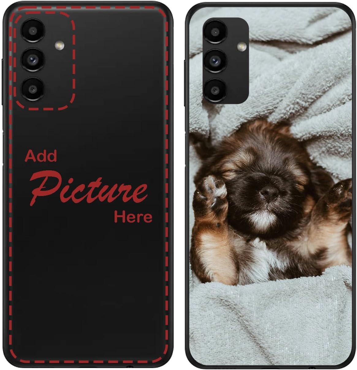 Handyhülle für das Samsung Galaxy A56 5G Hülle selbst gestalten Silikonhülle Dein Bild Motiv Design Personalisierte Schutzhülle Silikon Case eigenes Foto individuell Bedrucken erstellen