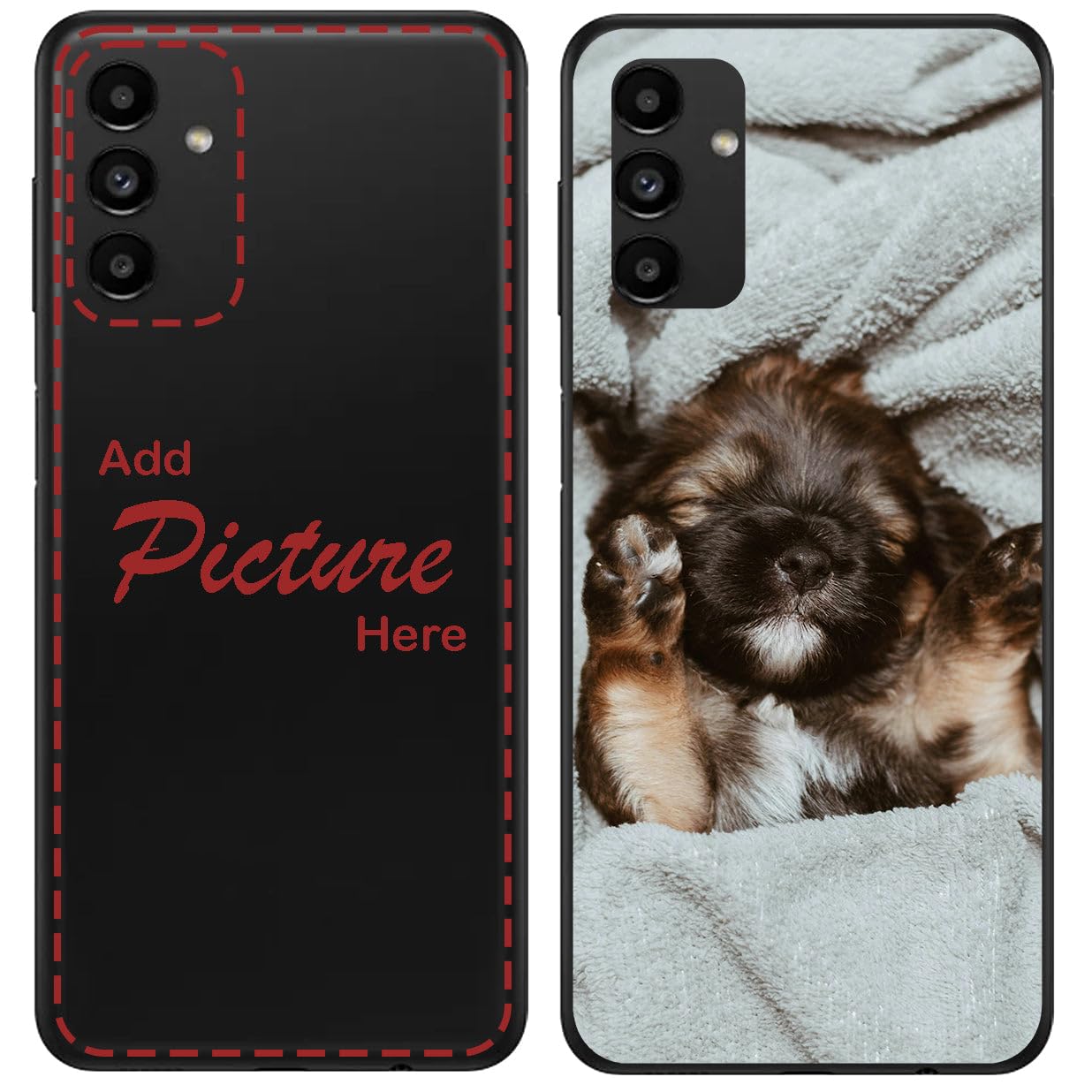 Handyhülle für das Samsung Galaxy A56 5G Hülle selbst gestalten Silikonhülle Dein Bild Motiv Design Personalisierte Schutzhülle Silikon Case eigenes Foto individuell Bedrucken erstellen