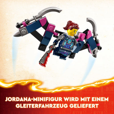 LEGO NINJAGO Kais Ninja-Kletter-Mech Set, Ninja-Spielzeug mit baubarer Actionfigur und 4 Mini-Figuren, Abenteuer-Set für Kinder, Geschenk zum Geburtstag für 9-jährige Jungs und Mädchen 71812